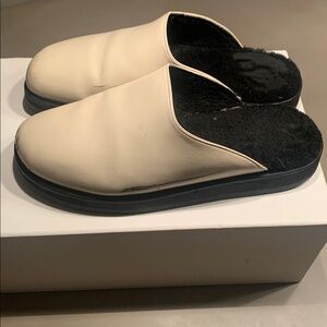 The Row Sabot shearling lined Mule 8.5